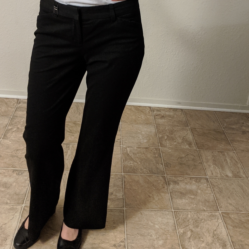 Express Pants Black Solid 2s